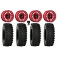 thumbnail image 1 of Fuel Rincon Bdlk 15" Wheels Red 35" ATX470 Tires Sportsman RZR Ranger, 1 of 4