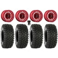 thumbnail image 1 of Fuel Rincon Bdlk 15" Wheels Red 35" XC450 Tires Sportsman RZR Ranger, 1 of 4