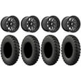 thumbnail image 1 of Fuel Runner 15" Wheels Bk 28" MotoRally Tires Can-Am Maverick X3 / Honda Pioneer 1000 / Talon, 1 of 4