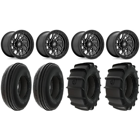 Fuel Runner 15" Wheels Bk 30" Sand Tires Polaris RZR XP 1000 / PRO XP / Ranger XP 900/1000