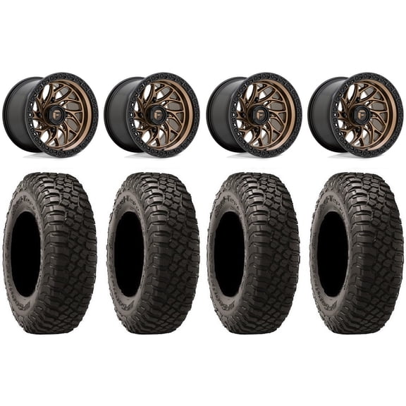 Fuel Runner 15" Wheels Br 30" BFG KM3 Tires Polaris RZR XP 1000 / PRO XP / Ranger XP 900/1000