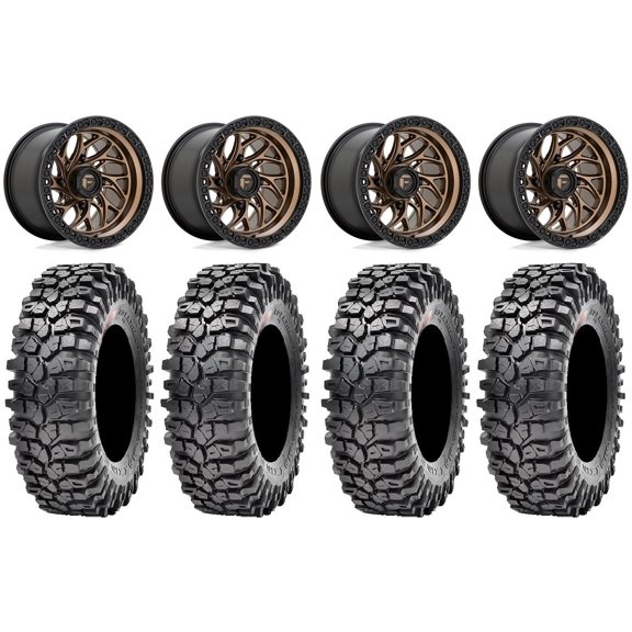 Fuel Runner 15" Wheels Br 32" Roxxzilla 396 Tires Polaris RZR XP 1000 / PRO XP / Ranger XP 900/1000