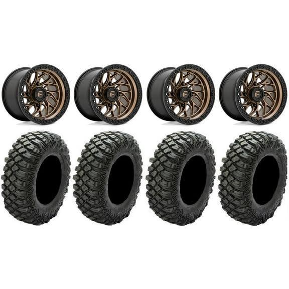 Fuel Runner 15" Wheels Br 33" Crawler XR Tires Polaris RZR XP 1000 / PRO XP / Ranger XP 900/1000