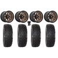 thumbnail image 1 of Fuel Runner 15" Wheels Bronze 32" RC500S Sticky Tires Sportsman RZR Ranger, 1 of 4