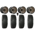 thumbnail image 1 of Fuel Runner 15" Wheels Bronze 33" RC500 Tires Can-Am Commander Maverick Renegade Outlander Defender, 1 of 4