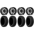 thumbnail image 1 of Fuel Runner 18" Wheels Black 33" MotoHammer Tires Kawasaki Mule Pro FXT, 1 of 4