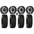 thumbnail image 1 of Fuel Runner 18" Wheels Black 35" ATX470 Tires Sportsman RZR Ranger, 1 of 4