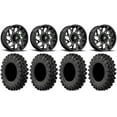 thumbnail image 1 of Fuel Runner 18" Wheels Black 40" MotoRavage XL Tires Polaris RZR XP 1000 / PRO XP / Ranger XP 900/1000, 1 of 4