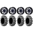thumbnail image 1 of Fuel Runner 18" Wheels Blue 35x9.5 (8ply) BKT 171 Tires Kawasaki Teryx Mule, 1 of 4
