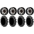thumbnail image 1 of Fuel Runner 18" Wheels Orange 34" MotoHavok Tires Kawasaki Teryx Mule, 1 of 4