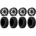 thumbnail image 1 of Fuel Runner 20" Wheels Black 33" MotoClaw Tires Can-Am Commander Maverick Renegade Outlander Defender, 1 of 4