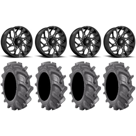 Fuel Runner 20" Wheels Black 38" BKT AT 171 Tires Sportsman RZR Ranger