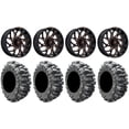 thumbnail image 1 of Fuel Runner 20" Wheels Orange 35" Bogger Tires Sportsman RZR Ranger, 1 of 4