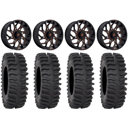 Fuel Runner 20" Wheels Orange 35" XT400 Tires Sportsman RZR Ranger