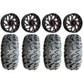 thumbnail image 1 of Fuel Runner 20" Wheels Red 33" MotoClaw Tires Can-Am Commander Maverick Renegade Outlander Defender, 1 of 4