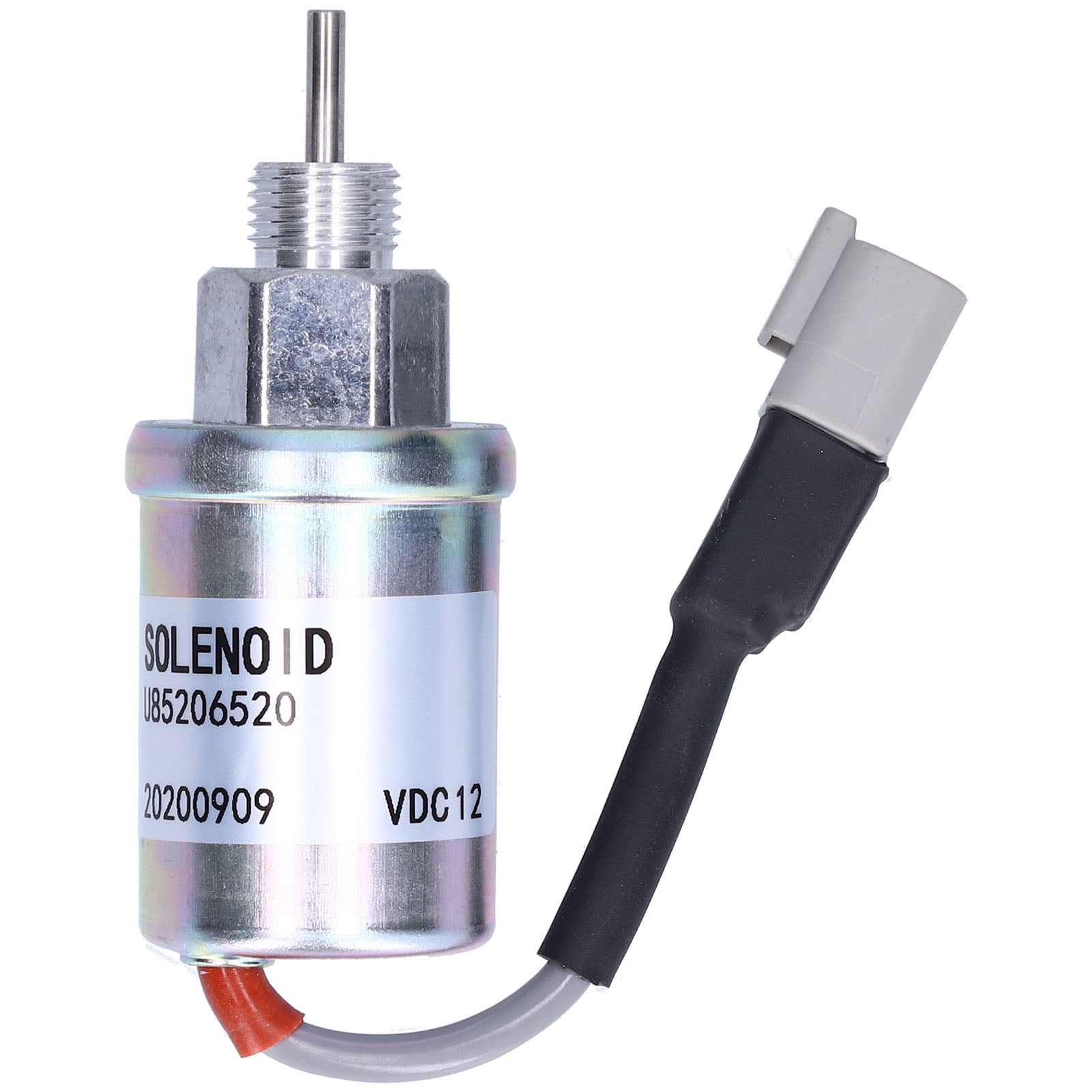 Fuel Shut Off Solenoid Valve Excavator Generator Set Stop Flameout