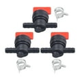 thumbnail image 1 of Fuel Shut Off Valve 3-Pack for 494768 493960 698183 698181 Lawn Mower Garden Tractor Riding Mower Pressure Washer, 1 of 5