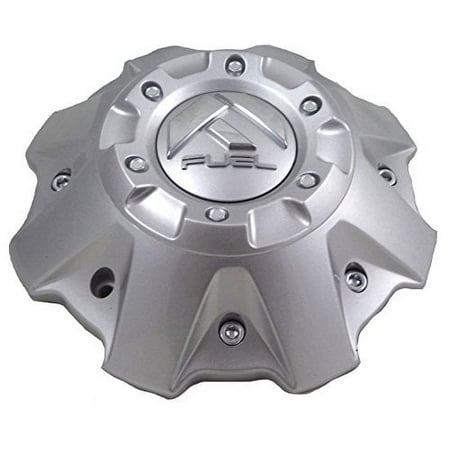 Fuel Silver Wheel Center Caps Set of Four (4) 1001-63 M-447 6-Lug