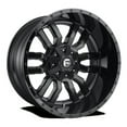 thumbnail image 1 of Fuel Sledge 22X9.5 Matte Black Gloss Black Lip Wheel, 1 of 2