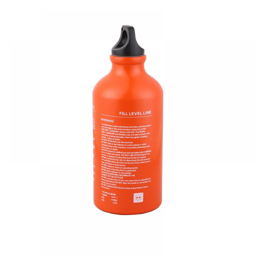 Fuel Storage Bottle Aluminium Alloy 500ML Portable Gas Stove Tank Oil Containers Fuel Storage