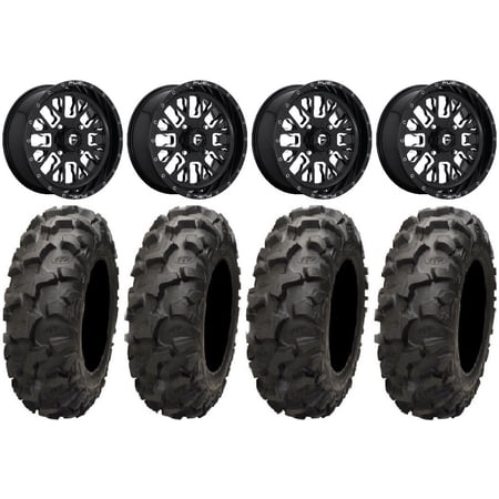 Fuel Stroke Black 18" Wheels 34" Blackwater Tires Sportsman RZR Ranger