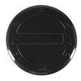 Fuel Tank Cap Carbon Fiber Style ABS Gas Fuel Tank Gates Door Cover Lid