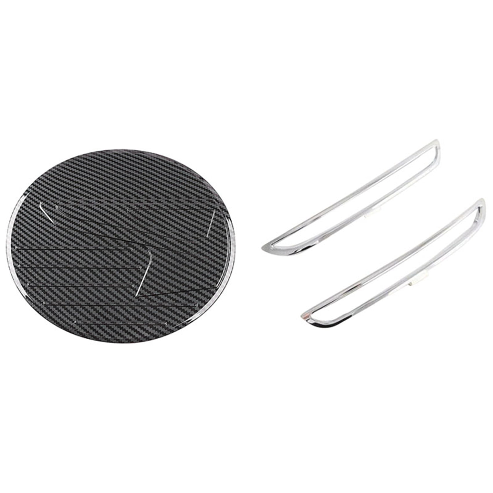 Fuel Tank Cap Cover Trim Gas Tank Protector Sticker with Car Rear Fog