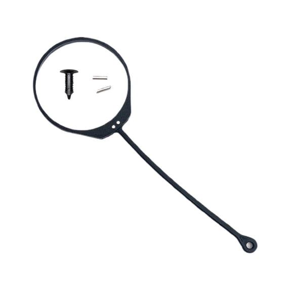 Fuel Tank Cap Tether for Audi A3 A4 A5 A6 A7 Q3 Q5 Q7, Black, 1 Pack