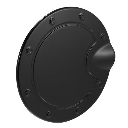 Black ABS Fuel Tank Cover Door Gas Filler Cover Replacement Accessories for Dodge for Ram 2010-2017