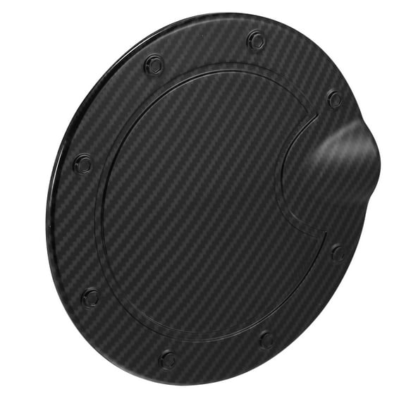 Fuel Tank Cover Door Fuel Tank Cover Replacement Accessories for Dodge for Ram 2010-2017 Carbon Fiber Pattern