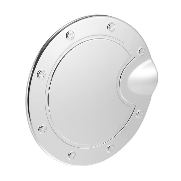 Fuel Tank Cover Door Fuel Tank Cover Replacement Accessories for Dodge for Ram 2010-2017 Silver Tone