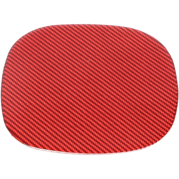 Fuel Tank Cover Trim Compatible with Honda Pilot 2003-2008, Gasoline Fuel Tank Cap Cover Sticker, Exterior Car Fuel Filler Cover, Fuel Door Lid Trim Molding Protector Accessories, ABS (Red)