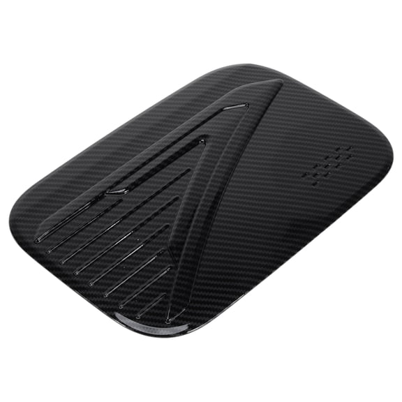 Fuel Tank Door Cap for BMW X1 2023-2025 Fuel Filler Flap Cover Adhesive Type Carbon Fiber Black ABS