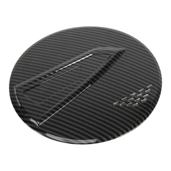 Fuel Tank Door Cap for Chevy Blazer 2020-2025 Fuel Filler Flap Cover Adhesive Type Carbon Fiber Black ABS