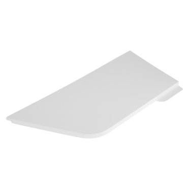AUXITO Fuel Filler Door Housing With Gas Cover For Ford Transit 150 250 350 2015-2023 - White