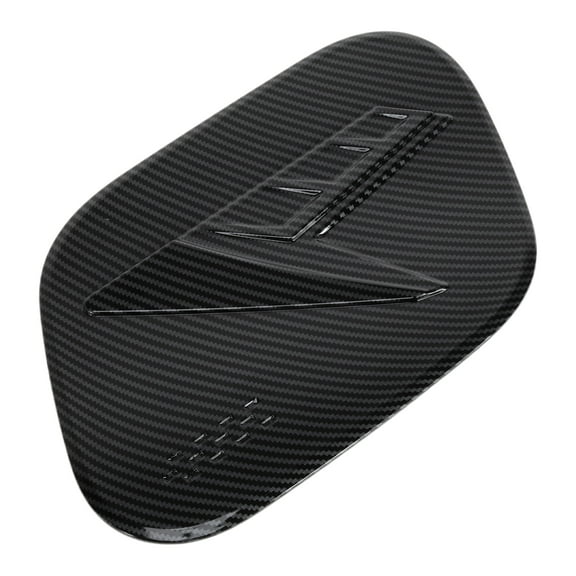 Fuel Tank Door Cap for Kia Sportage 2022-2025 Fuel Filler Flap Cover Adhesive Type Carbon Fiber Black ABS