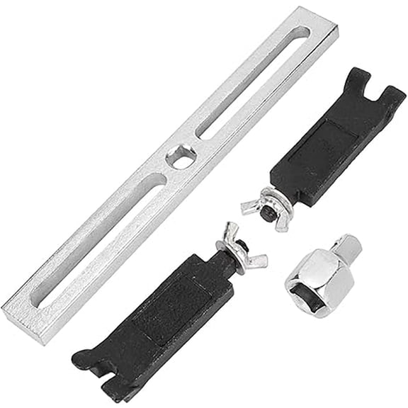 Fuel Tank Lid Cover Remove Spanner, 3/8" to 1/2" Adjustable Lock Ring Spanner