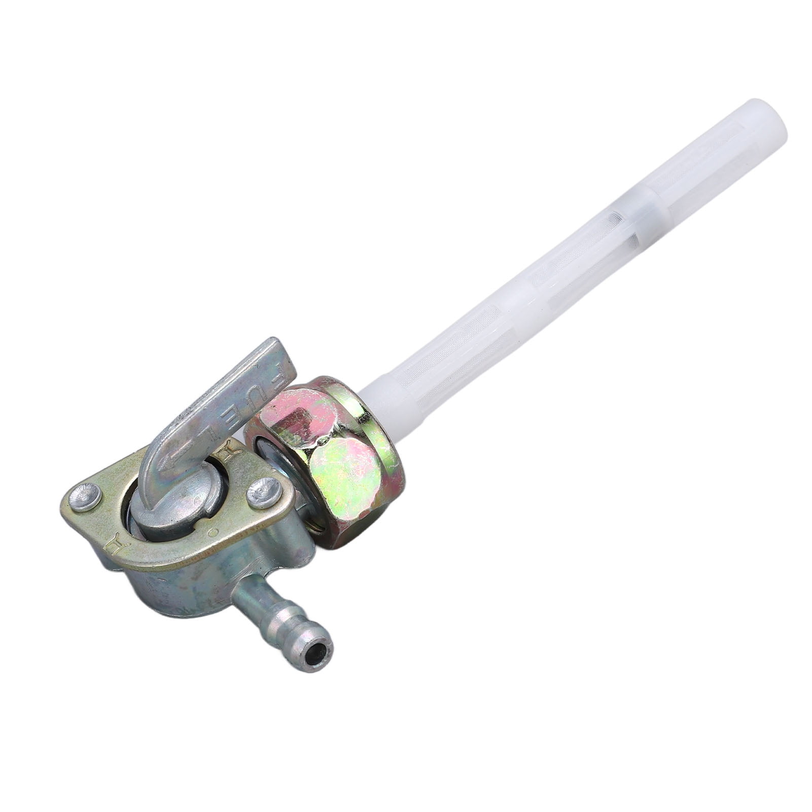 Fuel Tank Petcock Aluminium Alloy Gas Switch Valve for 49cc 66cc 50cc