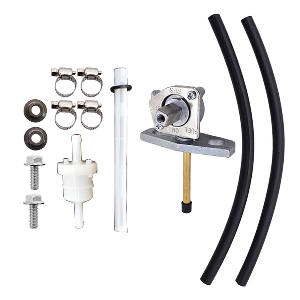 Fuel Tank Petcock Valve Switch Kit Fit for Honda Foreman Rancher Recon FourTrax TRX250 TRX350 TRX400 TRX400FGA 350 400 250 16950-HN1-003 16950-HM7-003 16950-HM8-003 16950-HN7-003
