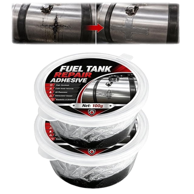 Fuel Tank Repair Adhesive, 100g Cold Weld Sealant for Minor Metal Tank ...