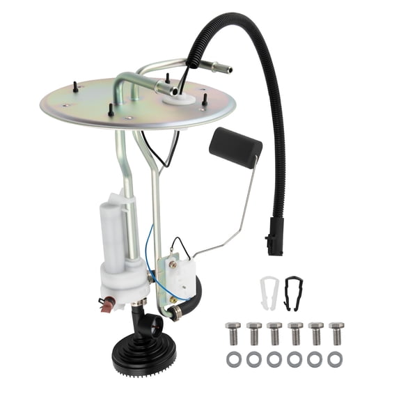 Fuel Tank Sending Unit Kit for Ford F-350 F-450 F-550 Super Duty 1999-2003 7.3L V8 Diesel, FG295A PS121 F81Z9275DA F81Z9275DB, Midship Tank, 2-Outlet Direct Replacement