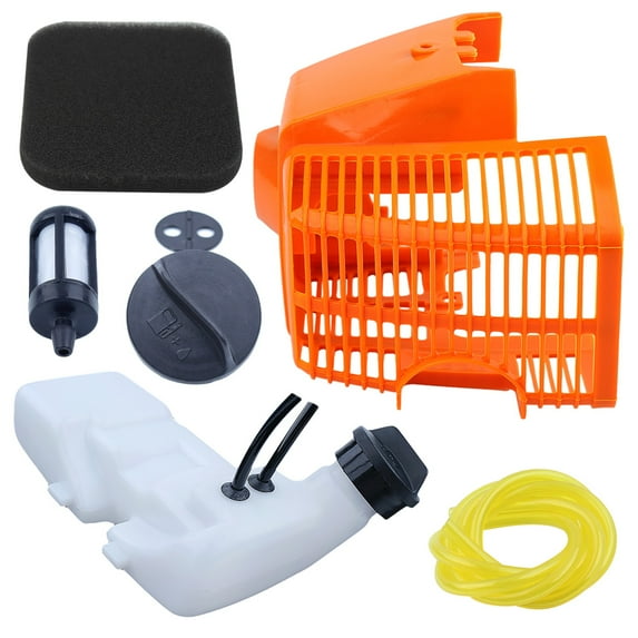 Fuel Tank Shroud Engine Cover Air Filter For Stihl FS75 FS80 FS80R FS85 FS85R trimmer part 4137 350 0410