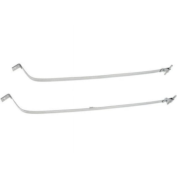 Fuel Tank Strap Set 2 - Compatible with 1982 - 2002 Chevy Camaro 1983 1984 1985 1986 1987 1988 1989 1990 1991 1992 1993 1994 1995 1996 1997 1998 1999 2000 2001