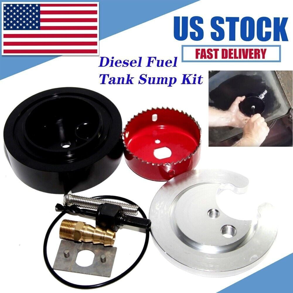 Fuel Tank Sump Kit FASS Airdog Fuelab Pump Filter FIT Cummins Duramax Diesel Gas
