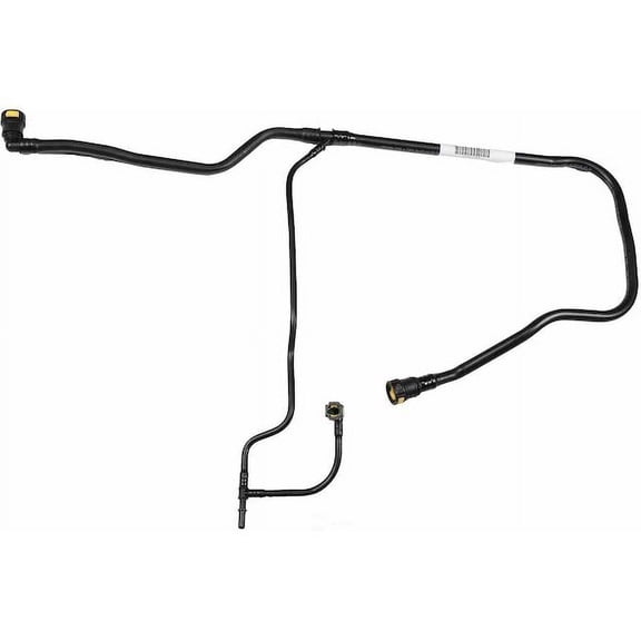 Fuel Tank Vent Hose - Compatible with 2009 Saturn Aura 2.4L 4-Cylinder VIN B - AC Delco