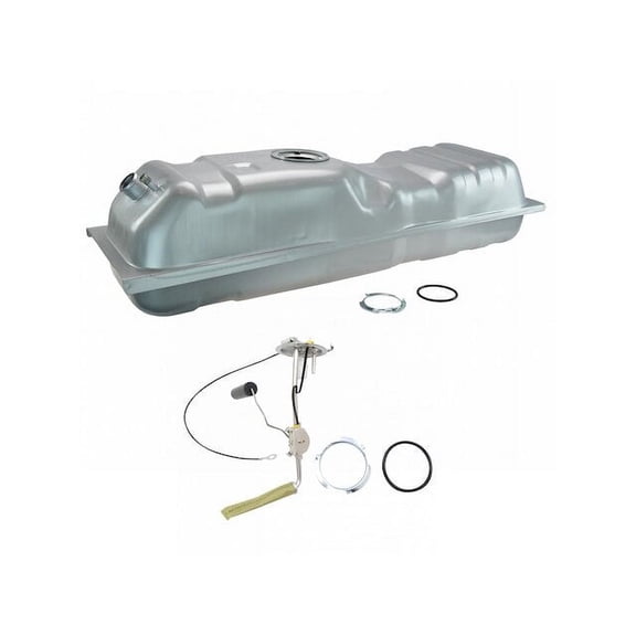 Fuel Tank and Pump Assembly 2 Piece Set - Compatible with 1982 - 1986 Chevy C20 1983 1984 1985