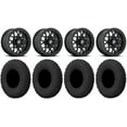 thumbnail image 1 of Fuel Tech Beadlock 15" Wheels Black 30" Gripper R/T Tires Sportsman RZR Ranger, 1 of 4