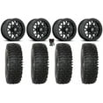 thumbnail image 1 of Fuel Tech Beadlock 15" Wheels Black 32" RC500 Tires Sportsman RZR Ranger, 1 of 4