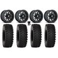 thumbnail image 1 of Fuel Tech Beadlock 15" Wheels Black 33" ATX470 Tires Kawasaki Mule Pro FXT, 1 of 4