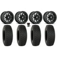 thumbnail image 1 of Fuel Tech Beadlock 15" Wheels Black 35" DX440 Tires Sportsman RZR Ranger, 1 of 4